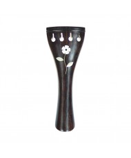 Tailpiece with Shell Flower1 Inlay for Violin / Viola 